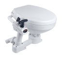 Toilet, Manual Regular Ceramic Soft Seat White