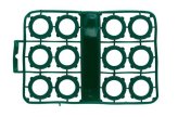 Hose Washer Set, Vinyl Green 12Pc