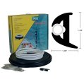 Rubrail Kit, Flexible Vinyl Black 1-7/8″ x 1-3/8″ x 70′