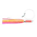 Lure, Trolling Rattle Jet 7/0 100Lb Leader Pearl Pink/Silver Mylar