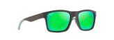 Sunglasses, The Flats Frame: Brown Lens: MAUIGreen