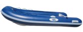 Dinghy, 3.3m 10.8′ Fiberglass Hull Hypalon Ocean Blue Double Floor with Bow Locker