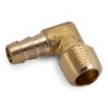 Elbow Barb, Brass Hose:3/8 Pipe:3/8Mpt 90º for Fuel