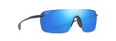 Sunglasses, Palulu Frame: Matte Black Lens: Blue Hawaii