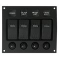 Switch Panel, 4G Curved Water Resistant with Breaker