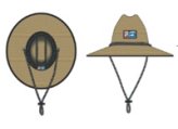 Hat, Baja Straw Deluxe