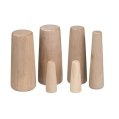 Wood Plug Set, Size:1/2″ – 2″ 6Pcs