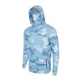 Fishing Shirt, Hooded Exo-Tech Brush Camo