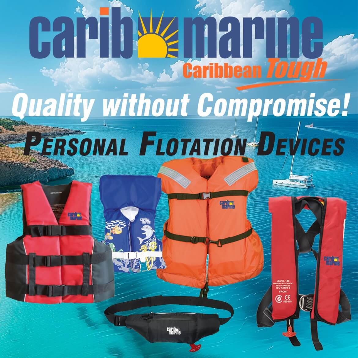 Personal flotation devices (PFDs) are a must-have for every person aboard. Available in styles ranging from inflatable to foam, these life jackets are engineered for safety, visibility, and comfort during any on-water activity.