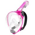 Mask, Duke Dry Full Face Clear/Pink