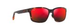 Sunglasses, Lehiwa Asian Fit Frame: Matte Dark Havana Lens: Hawaii Lava