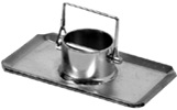 Caster Assembly & Support Foot, 2″