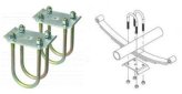 Axle Kit, for Round-Axle:2-3/8″ Galvanize