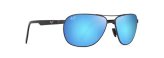 Sunglasses, Castles Frame: Matte Dark Ruthenium Lens: Blue Hawaii