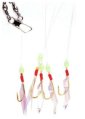 Rig, Sabiki Hook Size 6 Aurora Wings Pink/Blue/White