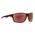 Sunglasses, Kotor Frame: Shiny Black Lens: Orange Fire Mirror