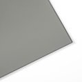 Polycarbonate Sheet, 1/4” Light Gray (Transparent) UV-R 1-Side 4 x 8‘ per LF