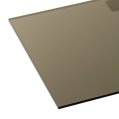 Polycarbonate Sheet, 1/8” Light Bronze (Transparent) UV-R 1-Side 4 x 8‘ per LF