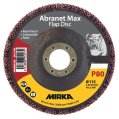 Sanding Disc, Abranet Max Flap Ø:115 mm G:80