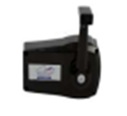Control, Side-Mount for Single Engine Black