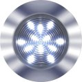 Accent Light, Recessed 12 LED Flush Mount 3-3/4″ Round