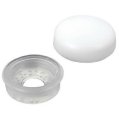 Screw Cap, #10 #12 White