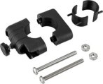 Rail Mount Bracket, for Flag Pole Round