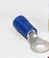 Crimp Ring, Blue 16-14ga Hole #8 Vinyl Insulated 100 Pack
