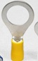 Crimp Ring, Yellow 16-14ga Hole #10 Vinyl Insulated 100 Pack