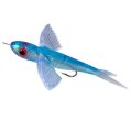 Lure, Rigged Flying Bird 8″ Blue Clear