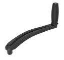 Winch Handle, ProTouch Single Grip 250mm Black