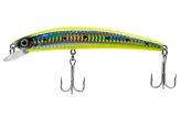 Lure, Trolling Pro Minnow 3-1/2″ 1/4oz Chartreuse Silver
