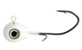Jig, Teardrop Lazer Sharp Pro-V 1/2oz Pearl White 5Pk