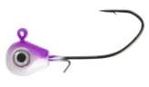 Jig, Teardrop Lazer Sharp Pro-V 1/2oz Purple/White 5Pk