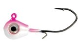 Jig, Teardrop Lazer Sharp Pro-V 3/8oz Pink/White 5Pk