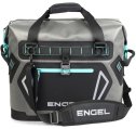 Cooler Bag, Heavy Duty 22Qt Dk Gray/Seafoam