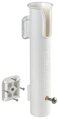 Rod Holder, Surface Mount White