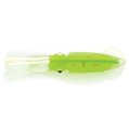 Lure, Ling Cod Squid 4.5″ Clear/Yellow/Green