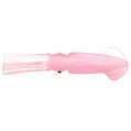 Lure, Ling Cod Squid 4.5″ Solid Pink Glow