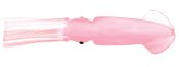 Lure, Rock Cod Squid 3.5″ Pink Glow
