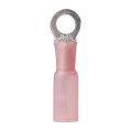 Crimp Ring, Red 22-18ga Hole:1/4″ HeatShrink Each