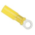 Crimp Ring, Yellow 12-10ga 1/4″ HeatShrink Each