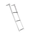 Ladder, 3Step Telescoping Stainless Steel