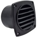 Vent, Round ABS Black