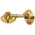 Door Hook, Brass Plated 93.76mm