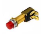 Switch, Push Button Brass with Cover ⌀:15.9mm
