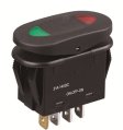 Rocker Switch, Waterproof SPDT On-Off-On 14V/21A with 4 Pins