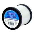 Monofilament Line Triple Fish 20lb Test 1/4lb 660yd Clear