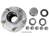 Wheel Hub Kit, 5StudcircleØ4.5″ iØ1-1/16″&1-1/16″ Galvanize with Grease