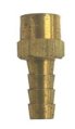 Hose Barb, Brass Hose:3/8 Pipe:1/4Fpt Straight for Fuel